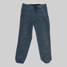 Vintage 90s Patagonia Synchilla Fleece Pants Men's L Gray Made USA Zip Pockets picture