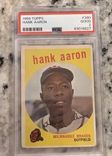 1959 Topps - Hank Aaron #380 picture
