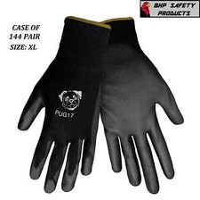 GLOBAL GLOVE PUG17-XL PU POLYURETHANE WORK GLOVES SIZE X-LARGE (CASE 144 PAIR) picture