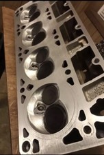 243/799 Cylinder Heads Fully Ported .600 Springs Valves Trunnion Rockers Rebuilt picture