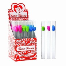 Love Roses Glass Tubes 36pcs-1BOX -WHOLESALE PRICE-FAST SHIPPING ✅ picture