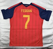 Adidas Ferran Torres #7 Spain Size XXL Jersey World Cup Game Winner PSG 2XL picture