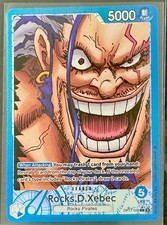 Rocks.D.Xebec OP-039 AA Leader The World's Strongest Warriors One Piece NM ENG picture