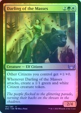 Darling of the Masses Foil (181) Streets of New Capenna SNC MTG Magic picture