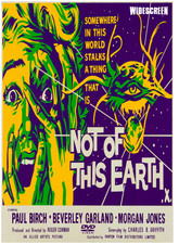 Not of This Earth  1957 DVD Sci-Fi  Widescreen Paul Birch  Beverly Garland picture