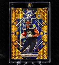 JAXON SMITH-NJIGBA GOLD MOSAIC ROOKIE REFRACTOR HOLO SP Panini SEAHAWKS RARE picture