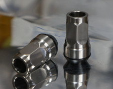 ZAKGEAR Titanium  Lug Nut 12x1.5 Rotating Floating Seat 60deg HEX17mm 20x set picture