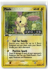 2005 POKEMON DEOXYS PLUSLE 44/107 UC REVERSE HOLO DMG + FREE GIFT picture