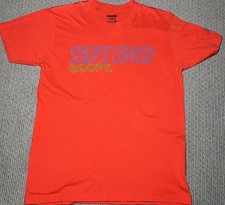 Rare runDisney New Balance Goofy T Shirt Large Orange Made USA Disney Running picture
