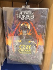 Universal HHN Halloween Horror Nights 2026 Ozzy Osbourne Exclusive Poster picture