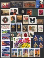 2013 U.S. COMMEMORATIVE YEAR SET *45 STAMPS* MINT-NH picture