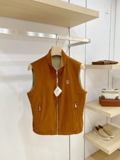 Brunello Cucinelli Men Reversible Zip Stand Collar Casual Sleeveless Gilet Vest picture