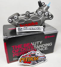 BREMBO Motorcycle 20516589 Axial 40mm P4 30/34 Caliper Titanium Color Right New picture