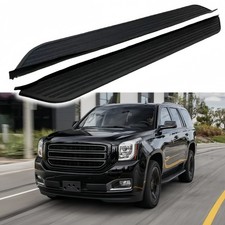 2PCS Fit For GMC Yukon 2015-2020 Black Bar Pedals Running Boards Side Steps picture