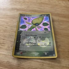 Dark Celebi 4/101 EX Hidden Legends Holo Rare 2004 Pokémon TCG English  picture
