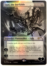 MTG Ugin, the Ineffable BORDERLESS FOIL Secret Lair Drop 1243 NM picture