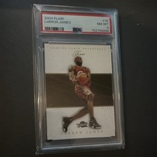 Fleer/SkyBox 2004-05 Flair LeBron James #35 Cavaliers PSA 8 picture