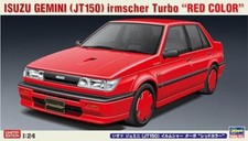 Hasegawa 1/24 Isuzu Gemini (JT150) Irmscher Turbo Red Color Plastic Model 20664 picture