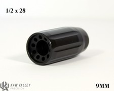 Kaw Valley Precision 9MM 1/2x28 Black Linear Comp picture