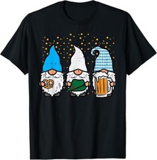 Bavarian Gnomes Oktoberfest German Men Women Unisex T-Shirt picture