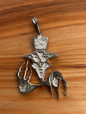 Vintage Insane Clown Posse Ringmaster Charm Sterling Silver 2001 picture