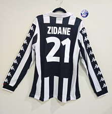 JUVENTUS 1999 home KAPPA RETRO soccer jersey ZINEDINE ZIDANE #21 sizes XL & 2XL picture