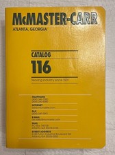 McMaster-Carr Catalog 116, Industrial Supply Product Catalog, Atlanta, Georgia picture