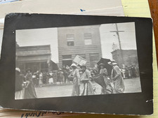 Women's Sufferage March RPPC Spokane Washington 1918 picture