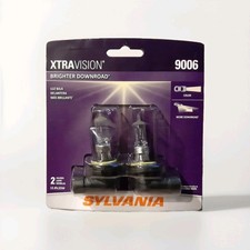 SYLVANIA 9006 XtraVision Halogen Headlight Bulbs 2-Pack 9006XV.BP2, 12.8V 55W picture