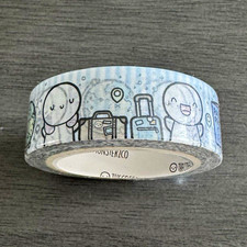 TCMC TheCoffeeMonsterzCo Travel Time washi tape picture
