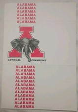 VTG University of Alabama National Champions Stationary 9 total 1978 picture