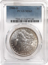 1900-O $1 Morgan Silver Dollar PCGS MS63 (140) picture