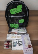RARE Halsey About-Face Collectible Festival Clear Mini Backpack & Makeup Bundle  picture