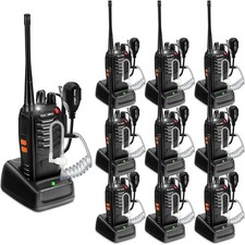 10 Pack Walkie Talkies MaxTalker MT 8S Long Range picture