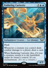 MTG Enduring Curiosity (51/499) Duskmourn House of Horror LP picture