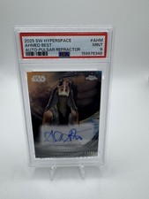 2025 Topps Star Wars Hyperspace Ahmed Best Jar Jar Binks Auto Pulsar /99 PSA 9 picture