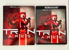 Tron Ares 4K Ultra HD + Blu-ray + Slipcover Like New picture