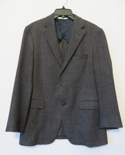 Samuelson Soft 100% Italian MINT Tweed Blue Blazer 40R Loro Piana 120's Wool* picture