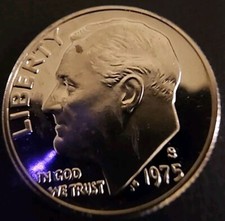1975 S PROOF FROM SET WITH RPM AND DDO AND DDR. ☆☆FS-101 FS-501☆ MS+Deep Cameo  picture
