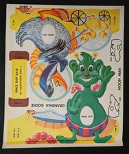 Vintage Paas Easter Ephemera NOS Dress Up Kitschy MCM Space Alien Ship Duck 11 picture