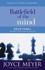 Battlefield of the Mind Devotional: 100 Insights That Will Change the Way - GOOD picture