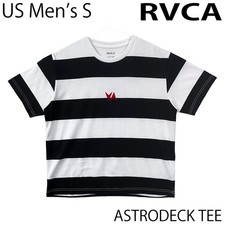 RVCA x Astrodeck Men's S White/Black Oversized Border T-Shirt Unused picture