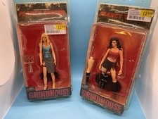 NECA Grindhouse Planet Terror Cherry, Dakota, Tarantino 3-Figure Lot Sealed NIB picture