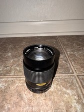 X-Kominar T 1:2.8  f=135mm DM Camera  Lens W/Cover and Pouch Case Japan Nice picture