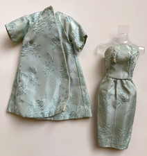 Vintage 1960s Barbie Doll Clone Premier or Babs Brocade Evening Dress & Jacket, picture