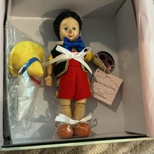Madame Alexander 48705 Pinocchio & Jiminy Cricket 8in 2pc Set 2008 LE 51/500 picture