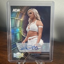 2025 Skybox Metal Universe AEW All Elite Wrestling Silver FX Mariah May picture