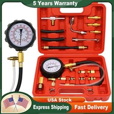 0-140PSI Fuel Injection Pump Pressure Tester Injector Pump Pressure Gauge Kit picture