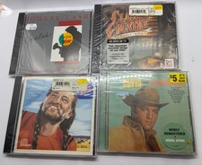 Lot 4 New Country CDs Willie Nelson Elvis Flamingo Johnny Cash Classic 60s picture