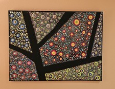 Original Acrylic Painting Abstract  by me. 18x24 on 1/2